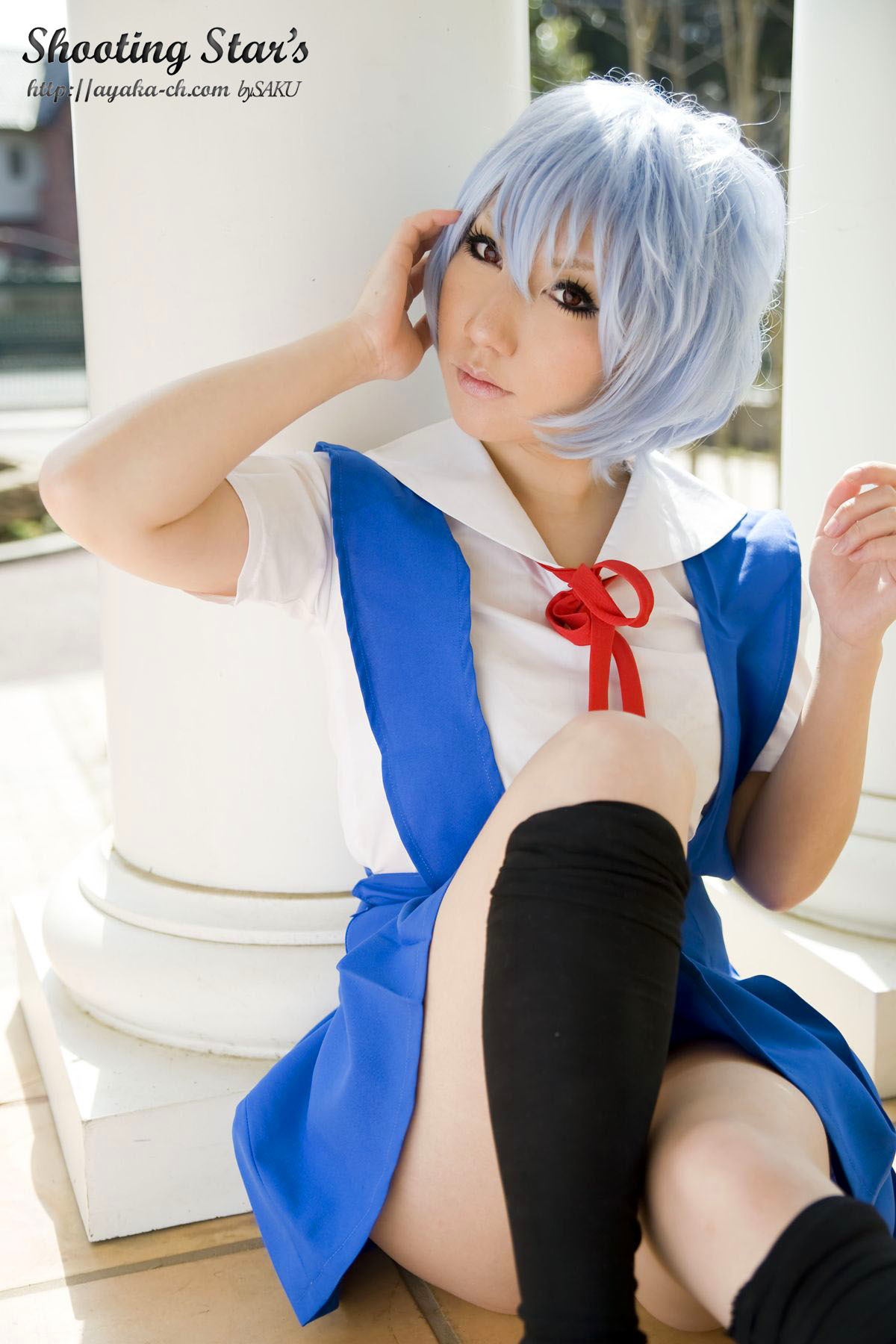 [Cosplay] 2013.03.26 Evangelion - Big Tits Rei Ayanami 1